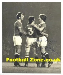 Manchester United Gordon Hill Autograph Signed Man Utd