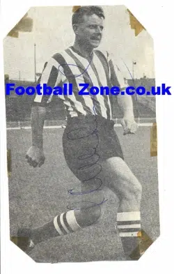 Sheffield United Len Allchurch Autographed Old Picture Wolves