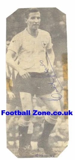 Tottenham Spurs Cliff Jones Autograph early 1960's