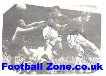 Norwich City Gordon Bolland + Graham Autograph early 1960's