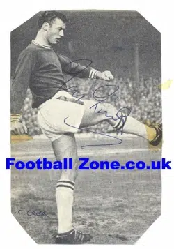 Leicester City Graham Cross Autograph early 1960's