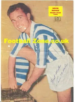 Huddersfield Town Kevin McHale Autograph early 1960's