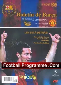 Barcelona v Manchester United 2007