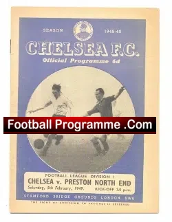 Chelsea v Preston 1949