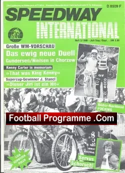 Germany Speedway Programme 1986 – International