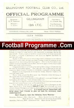 Gillingham v 12th ITC 1946