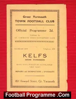 Great Yarmouth v Newmarket 1947 – 1940s