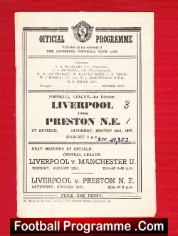 Liverpool v Preston 1947 – 1940s