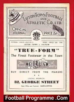 Luton Town v Fulham 1948