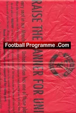 Manchester United Raise The Banner Euro Final Russia – Red