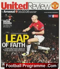 Manchester United v Arsenal 2008 – FA Cup