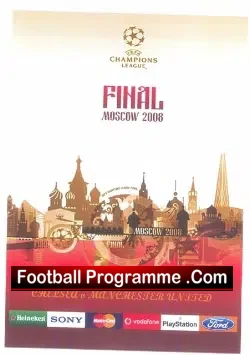 Manchester United v Chelsea 2008 – European Cup Final = Pirate 3