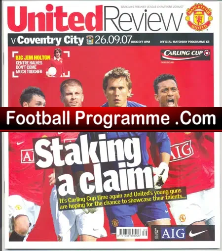 Manchester United v Coventry City 2007