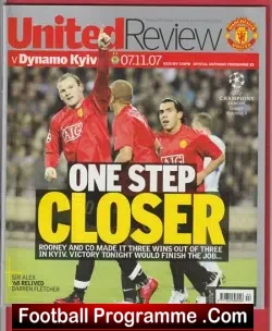 Manchester United v Dynamo Kyiv 2007
