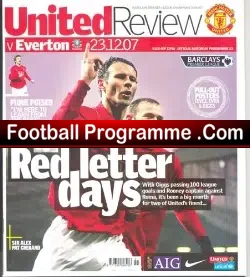 Manchester United v Everton 2007