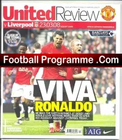 Manchester United v Liverpool 2008