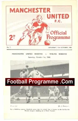 Manchester United v Newcastle United 1960 – Man Utd Reserves