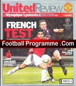 Manchester United v Olympique Lyon 2008