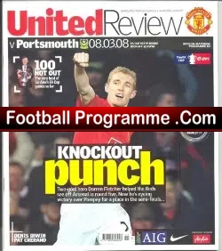 Manchester United v Portsmouth 2008 – FA Cup