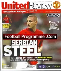 Manchester United v Tottenham 2007