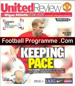 Manchester United v Wigan Athletic 2007