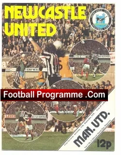 Newcastle United v Manchester United 1976
