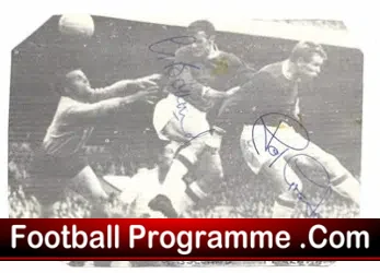 Norwich City Gordon Bolland + Graham Autograph early 1960’s
