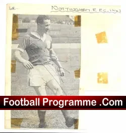 Nottingham Forest D Mochan Autograph early 1963