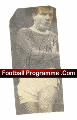 Nottingham Forest Dennis Mochan Autograph early 1960’s
