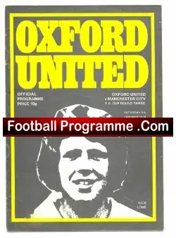 Oxford United v Manchester City 1974 – FA Cup