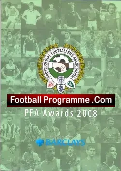 Professional Footballers Association PFA Awards 2008