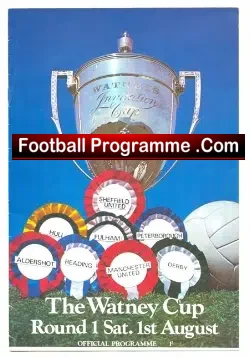 Reading v Manchester United 1970 – Watney Cup Match