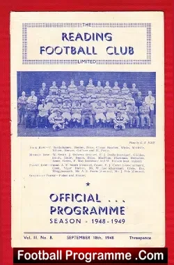 Reading v Notts County 1948