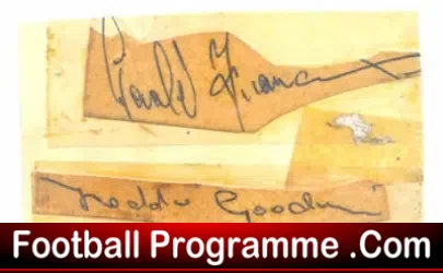 Tottenham Spurs Autographs 1940’s ?