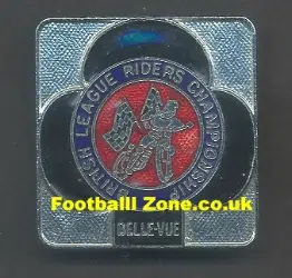 Belle Vue Aces Speedway Badge British Riders Champs