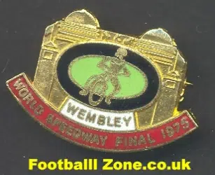 World Speedway Final 1975 Speedway Badge