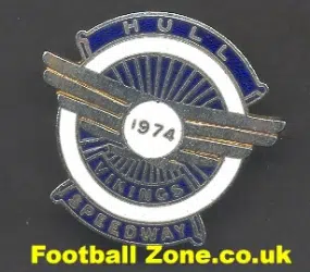 Hull Speedway Badge 1974 - Vikings