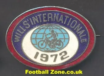 Wills International Speedway Badge 1972