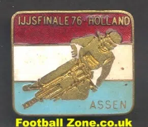 World Speedway Final 1976 Speedway Badge Holland