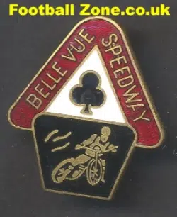 Belle Vue Aces Speedway Badge