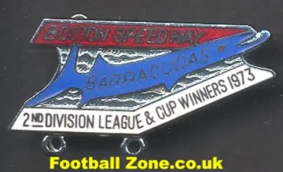 Boston Speedway Badge Baracudas