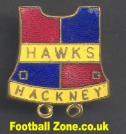 Hackney Speedway Badge - Hawks