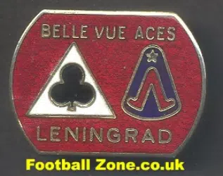 Belle Vue Aces Speedway Badge 1970 Leningrad