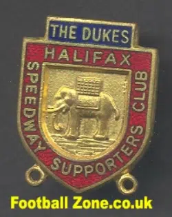 Halifax Speedway Badge - Dukes - Gladman