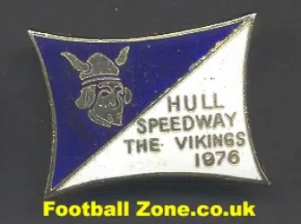 Hull Speedway Badge 1972