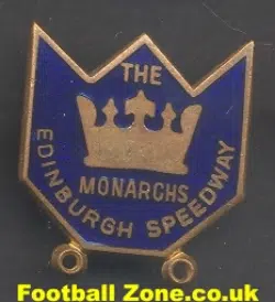 Edinburgh Speedway Badge - The Monarchs