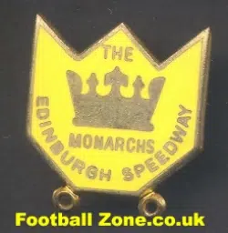 Edinburgh Speedway Badge - Scotland The Monarchs