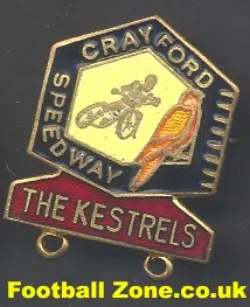 Crayford Kestrels Speedway Badge
