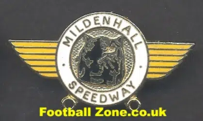 Mildenhall Speedway Badge