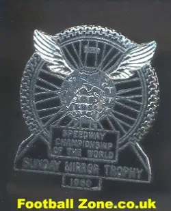 World Championship 1969 Speedway Badge London